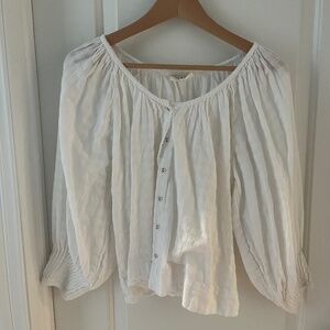 Mirth balloon sleeve blouse